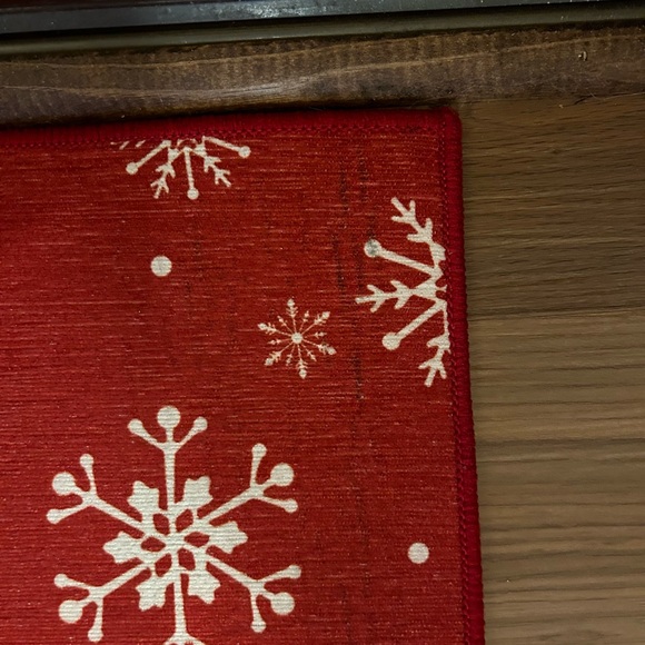 Christmas Elk Rug Set 29x17-Used One Christmas Season 2 Yrs Ago Good Condition🎄 - Picture 6 of 8
